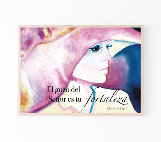 El gozo del Señor art print